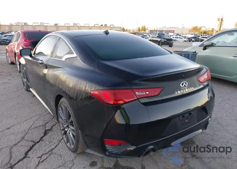 2017 Infiniti Q60 3.0T Red Sport 400 from USA, damaged, VIN JN1FV7EK2HM611041